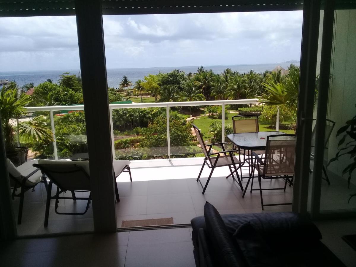 Swim The Caribbean & Work With A View Apartment Cancun Ngoại thất bức ảnh